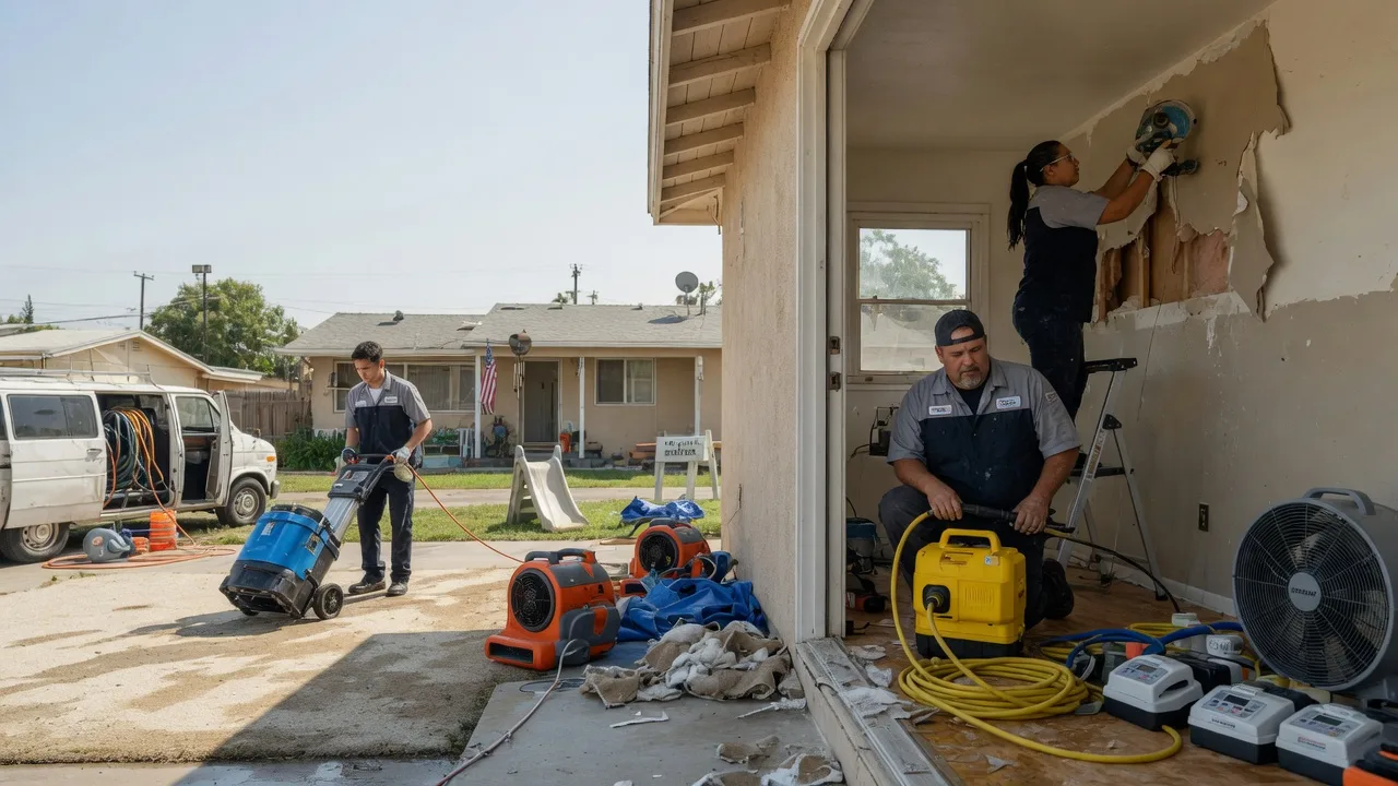 Water Damage Restoration in Wheelock, TX near me